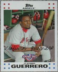 Vladimir Guerrero [Gold] Baseball Cards 2007 Topps Opening Day Prices