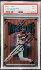 Andruw Jones [w/ Coating] #100 Baseball Cards 1997 Finest Prices