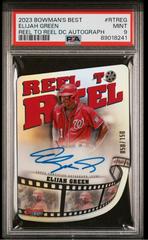 Elijah Green #RTR-EG Baseball Cards 2023 Bowman's Best Reel to Die Cut Autographs Prices
