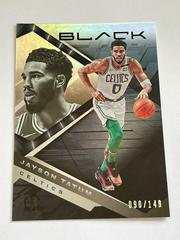 Jayson Tatum Basketball Cards 2021 Panini Black Prices
