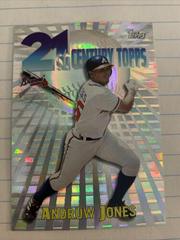 Andruw Jones #C8 Baseball Cards 1999 Topps 21st Century Prices