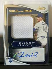 Jon Heasley #TTJS-JH Baseball Cards 2022 Panini Absolute Tools of the Trade Jumbo Swatch Signatures Prices