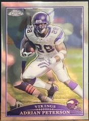 Adrian Peterson [White Jersey] #TC28 Football Cards 2009 Topps Chrome Prices