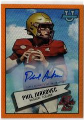 Phil Jurkovec [Orange] #52BF-5 Football Cards 2022 Bowman Chrome University 1952 Prices