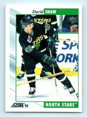 David Shaw #183 Hockey Cards 1992 Score Prices