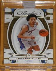 Cade Cunningham [Gold] #2 Basketball Cards 2021 Panini Flawless Prices