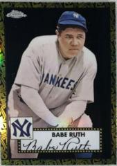 Babe Ruth [Black Gold] #615 Baseball Cards 2021 Topps Chrome Platinum Anniversary Prices