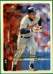 Manny Ramirez [Silver Script] Baseball Cards 1999 Upper Deck MVP Prices
