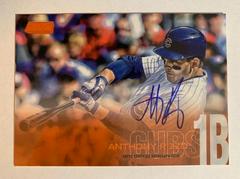 Anthony Rizzo [Orange] #SCA-AR Baseball Cards 2018 Stadium Club Autographs Prices