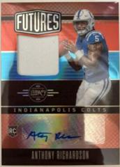 Anthony Richardson [Ruby] #FAPS-2 Football Cards 2023 Panini Legacy Futures Patch Autographs Prices
