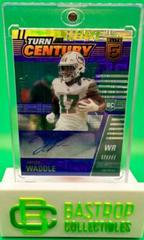 Jaylen Waddle [Blue] #TOC-JWA Football Cards 2021 Panini Chronicles Turn of the Century Autographs Prices