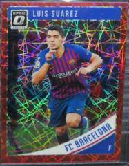 Luis Suarez [Optic Red Velocity] #2 Soccer Cards 2018 Panini Donruss Prices