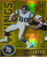 Cris Carter [Gold Refractor] Football Cards 2000 Topps Finest Prices
