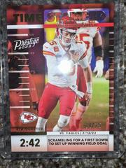 Patrick Mahomes II [Gold] #TS-3 Football Cards 2023 Panini Prestige Time Stamped Prices
