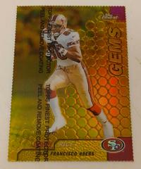 Jerry Rice [Gold Refractor] Football Cards 1999 Topps Finest Prices
