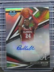 Brandon Miller [Refractor] #BOA-BM Basketball Cards 2022 Bowman University Best of Autographs Prices