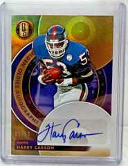 Harry Carson #GO-HC Football Cards 2023 Panini Gold Standard Golden Oldies Autographs Prices