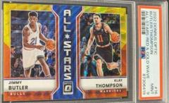 Jimmy Butler, Klay Thompson [Red Gold Wave] Basketball Cards 2022 Panini Donruss Optic All Stars Prices