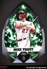 Mike Trout [Green] #BBDC-1 Baseball Cards 2022 Topps Chrome Ben Baller Diamond Die Cuts Prices