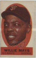 Willie Mays Baseball Cards 1963 Topps Peel Offs Prices
