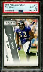 Ray Lewis #17 Football Cards 2010 Panini Prestige Prices