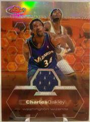 Charles Oakley Jersey Refractor #154 Basketball Cards 2002 Finest Prices