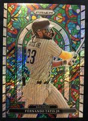 Fernando Tatis Jr. [Shimmer Prizm] Baseball Cards 2022 Panini Prizm Stained Glass Prices