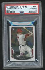 Anthony Rendon #317 Baseball Cards 2013 Bowman Chrome Mini Prices