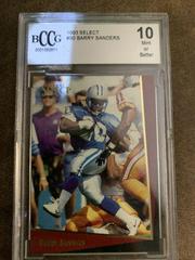 Barry Sanders Football Cards 1993 Panini Select Prices