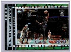 Kevin Durant [Green Ice] #29 Basketball Cards 2021 Panini Hoops Lights Camera Action Prices