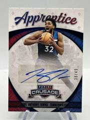Karl Anthony Towns [Blue] #APP-KAT Basketball Cards 2021 Panini Chronicles Apprentice Signatures Prices