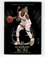 Ja Morant [Holo Gold] #158 Basketball Cards 2019 Panini Noir Prices