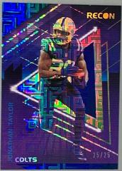 Jonathan Taylor [Purple] Football Cards 2021 Panini Chronicles Stars and Stripes Prices