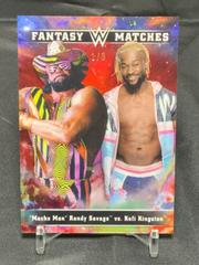 Kofi Kingston [Red Refractor] Wrestling Cards 2021 Topps Chrome WWE Prices