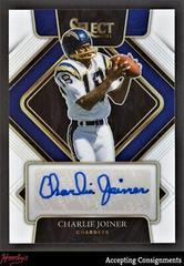 Charlie Joiner [White] Football Cards 2021 Panini Select Signatures Prizm Prices