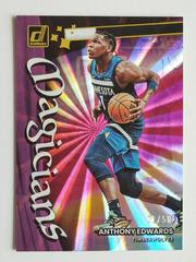 Anthony Edwards [Pink Laser] #10 Basketball Cards 2022 Panini Donruss Magicians Prices