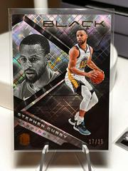 Stephen Curry [Gold] #36 Basketball Cards 2021 Panini Black Prices