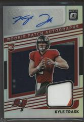 Kyle Trask Football Cards 2021 Panini Donruss Optic Rookie Patch Autographs Prices