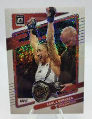 Carla Esparza [White Sparkle] #1 Ufc Cards 2022 Panini Donruss Optic UFC Prices