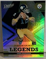 Terry Bradshaw [Blue] #LL-2 Football Cards 2022 Panini Prestige Living Legends Prices