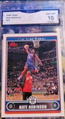 Nate Robinson #72 Basketball Cards 2006 Topps Prices