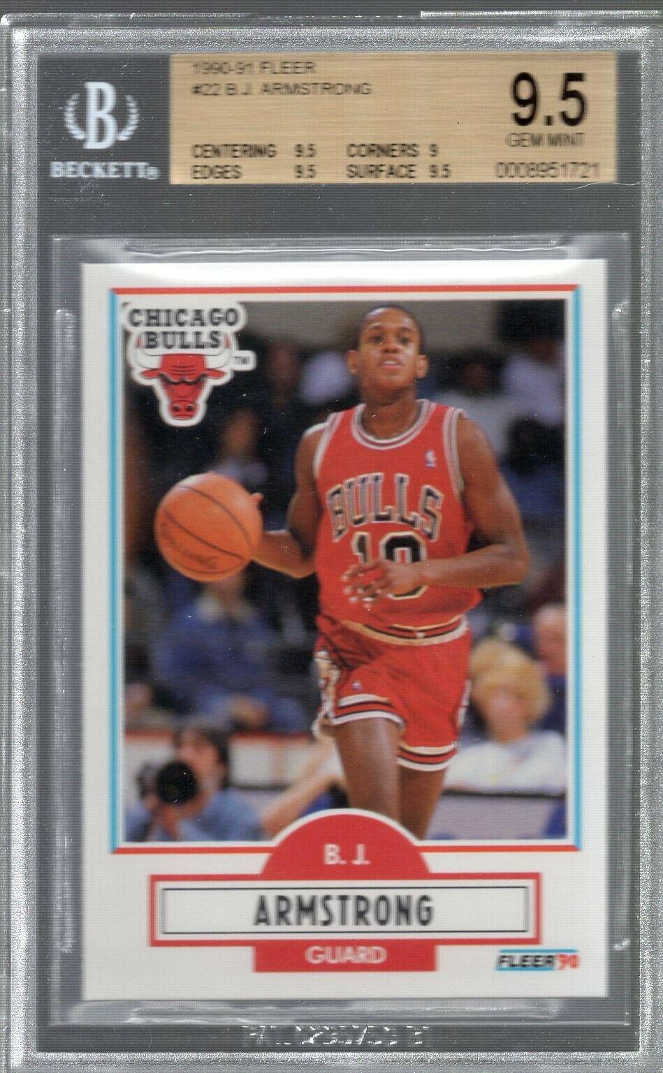 B.J. Armstrong #22 Prices | 1990 Fleer | Basketball Cards
