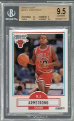B.J. Armstrong #22 Basketball Cards 1990 Fleer Prices