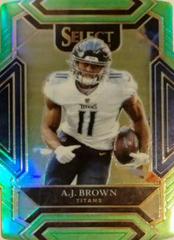 A. J. Brown [Neon Green Die Cut] #233 Football Cards 2021 Panini Select Prices