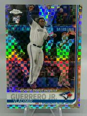 Vladimir Guerrero Jr. [Xfractor] #58 Baseball Cards 2019 Topps Chrome Update Prices