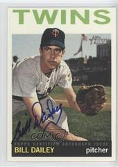 Bill Dailey #BD Baseball Cards 2013 Topps Heritage Real One Autographs Prices