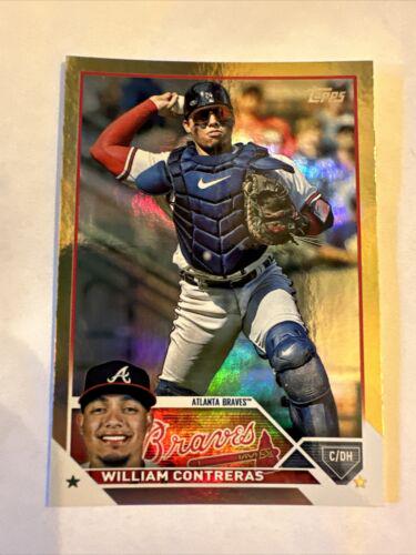 William Contreras [Rainbow Foil] #68 Prices | 2023 Topps | Baseball Cards