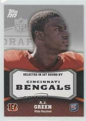 A.J. Green #150 Football Cards 2011 Topps Rising Rookies Prices