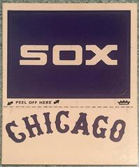 Chicago Sox Baseball Cards 1982 Fleer Team Logo Stickers Prices