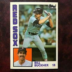 Bill Buckner Baseball Cards 1984 Topps Traded Tiffany Prices